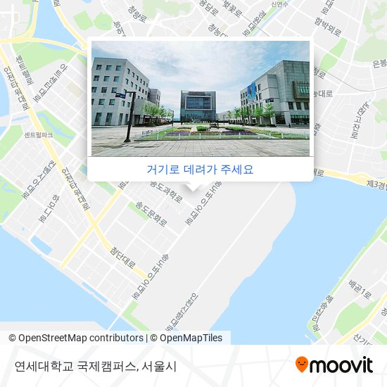 연세대학교 국제캠퍼스 지도