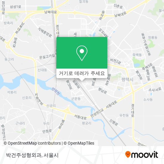 박건주성형외과 지도