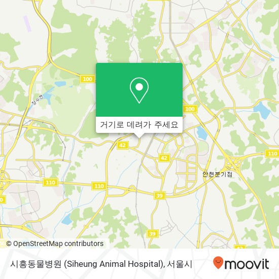 시흥동물병원 (Siheung Animal Hospital) 지도