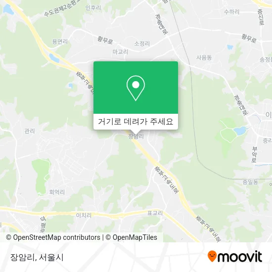 장암리 지도