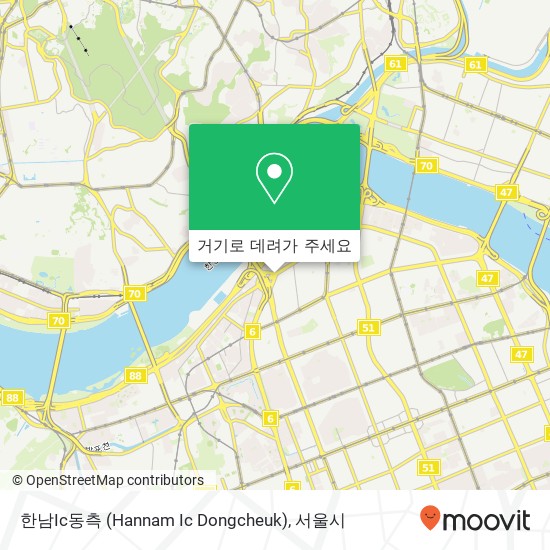 한남Ic동측 (Hannam Ic Dongcheuk) 지도