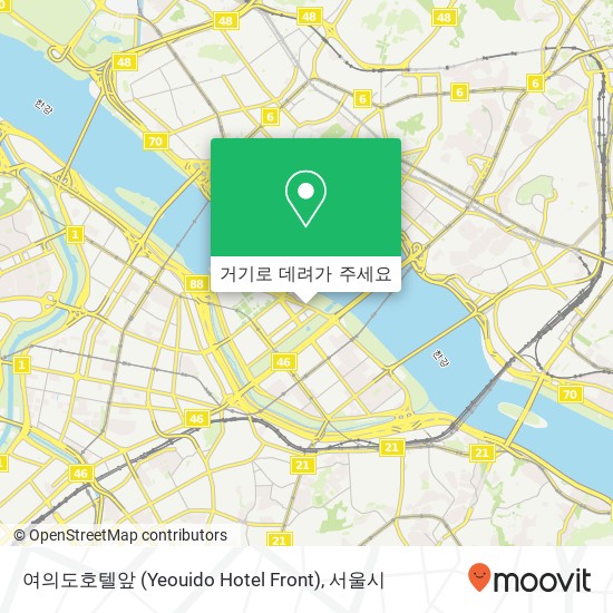 여의도호텔앞 (Yeouido Hotel Front) 지도