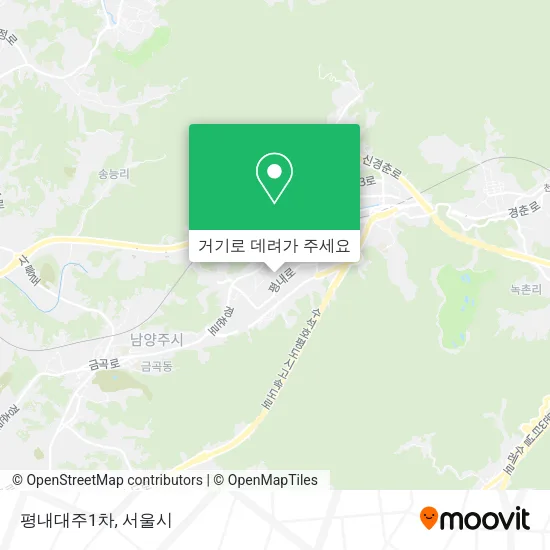 평내대주1차 지도