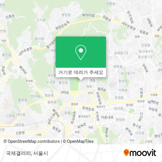 국제갤러리 지도