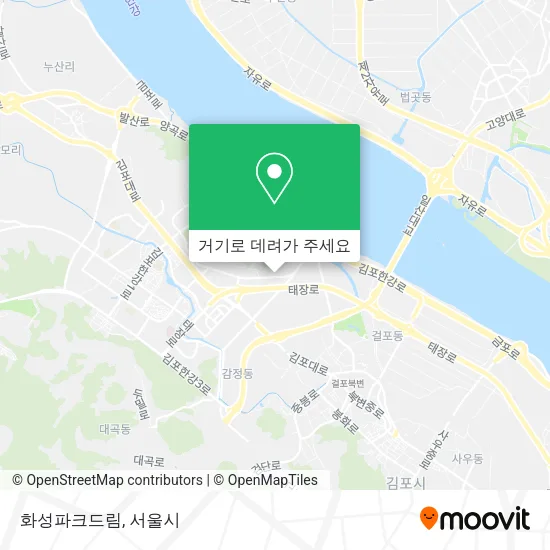화성파크드림 지도