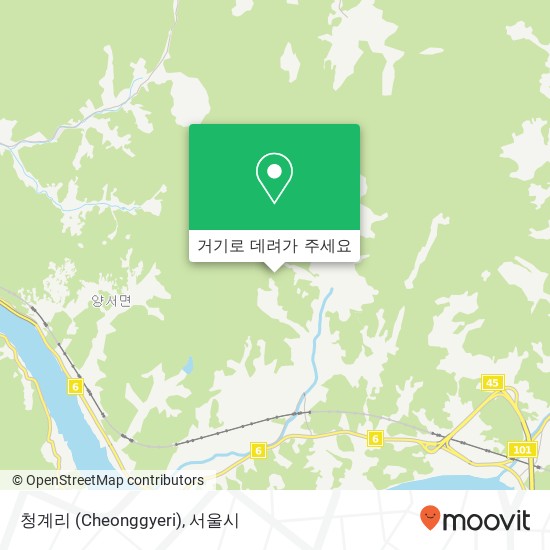청계리 (Cheonggyeri) 지도