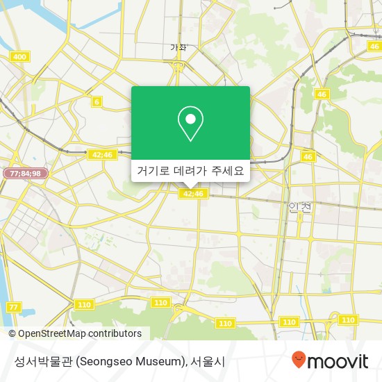 성서박물관 (Seongseo Museum) 지도