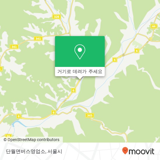 단월면버스영업소 지도