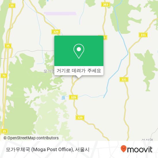 모가우체국 (Moga Post Office) 지도