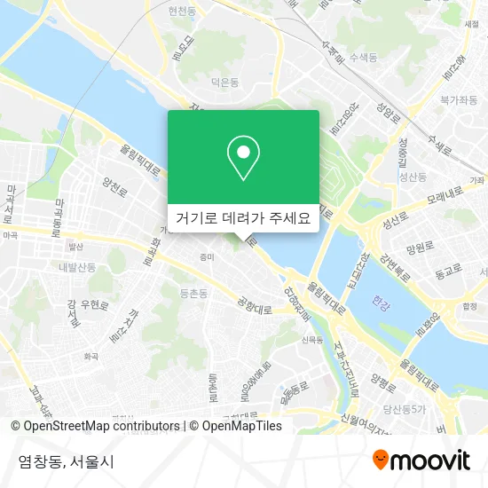 염창동 지도