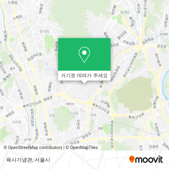 육사기념관 지도