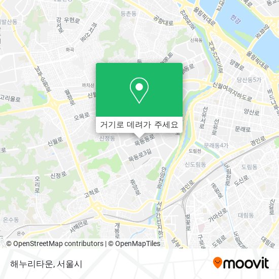 해누리타운 지도