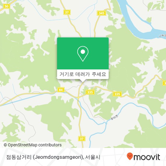 점동삼거리 (Jeomdongsamgeori) 지도