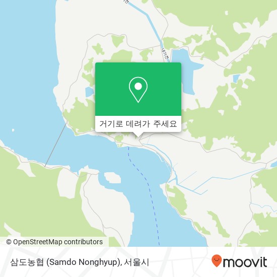 삼도농협 (Samdo Nonghyup) 지도