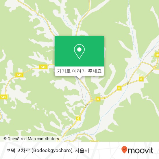 보덕교차로 (Bodeokgyocharo) 지도