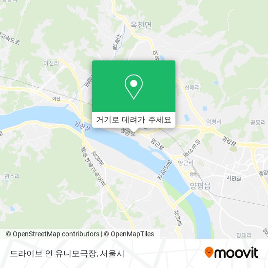 드라이브 인 유니모극장 지도