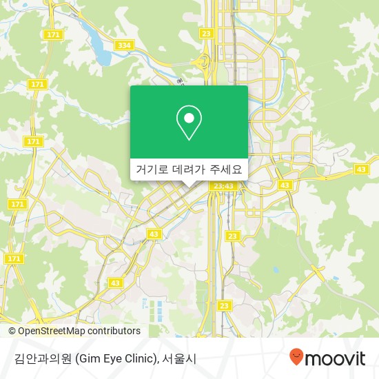 김안과의원 (Gim Eye Clinic) 지도