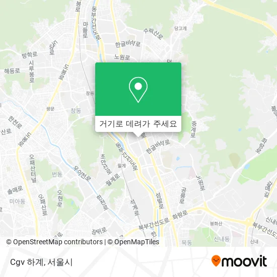 Cgv 하계 지도