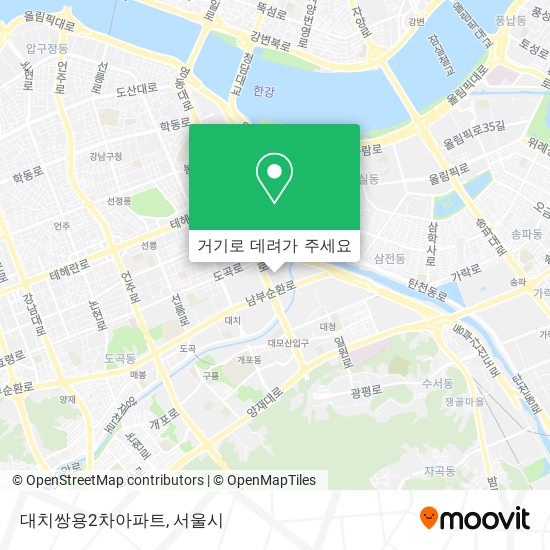 대치쌍용2차아파트 지도