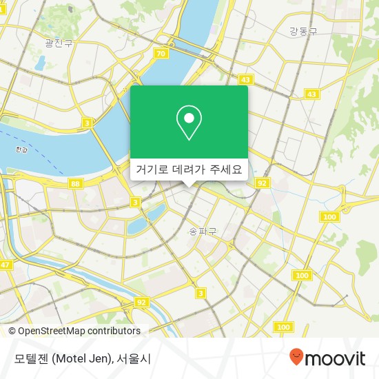 모텔젠 (Motel Jen) 지도