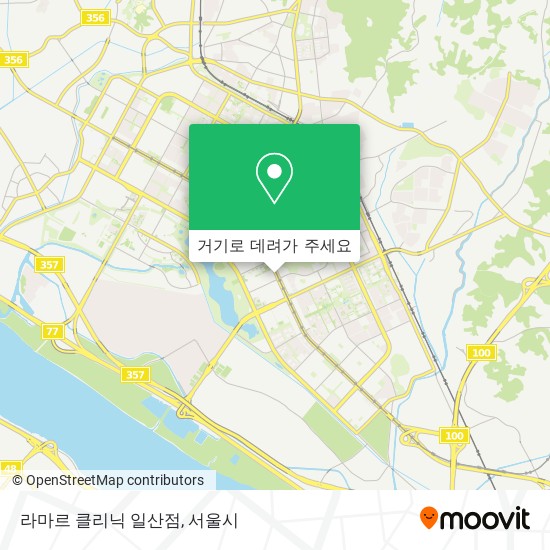 라마르 클리닉 일산점 지도