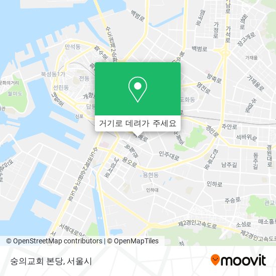숭의교회 본당 지도
