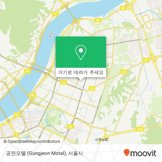 궁전모텔 (Gungjeon Motel) 지도