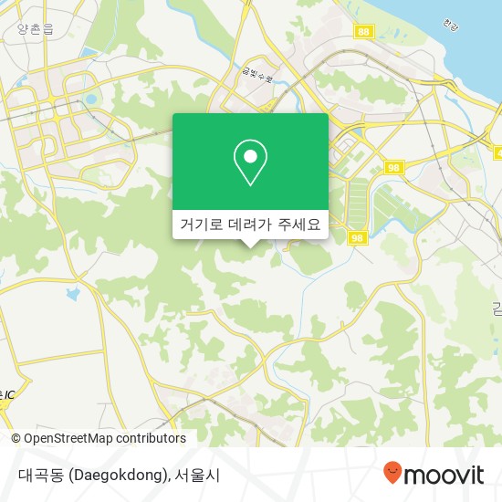 대곡동 (Daegokdong) 지도