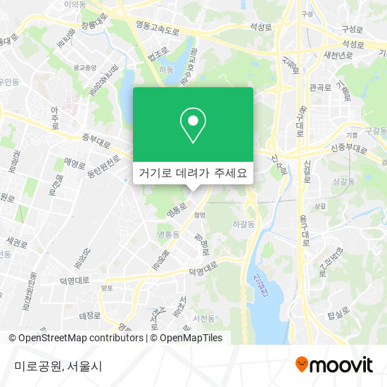 미로공원 지도