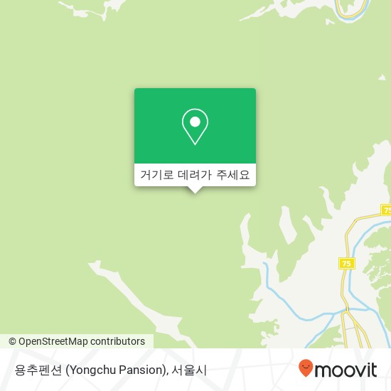 용추펜션 (Yongchu Pansion) 지도