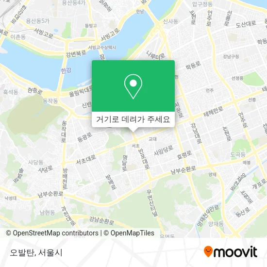 오발탄 지도