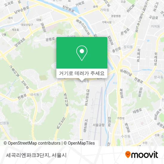 세곡리엔파크3단지 지도