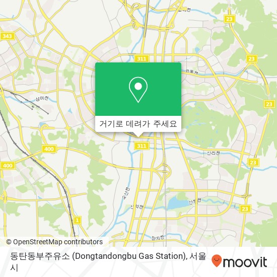 동탄동부주유소 (Dongtandongbu Gas Station) 지도