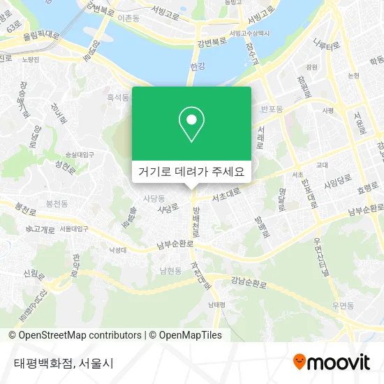 태평백화점 지도