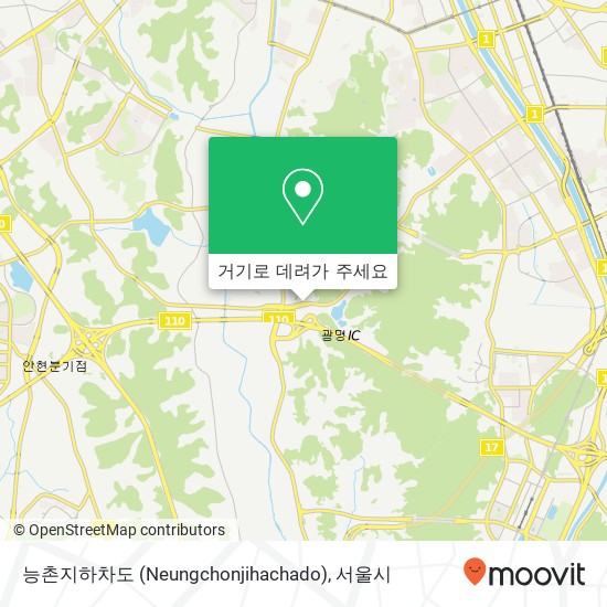 능촌지하차도 (Neungchonjihachado) 지도