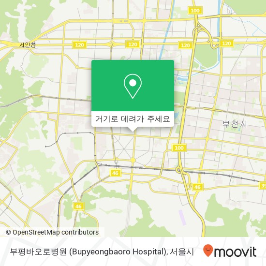 부평바오로병원 (Bupyeongbaoro Hospital) 지도