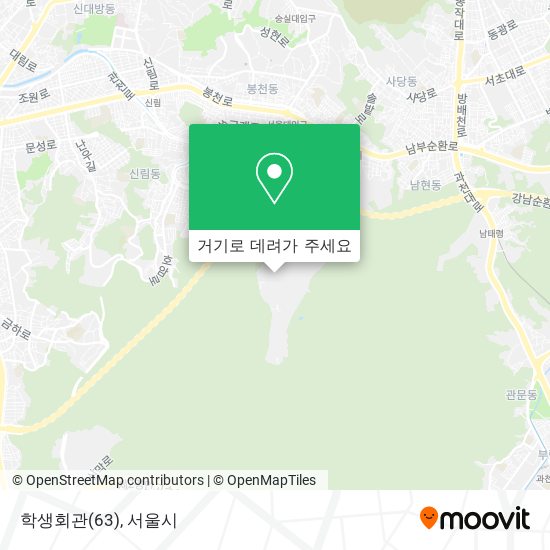 학생회관(63) 지도