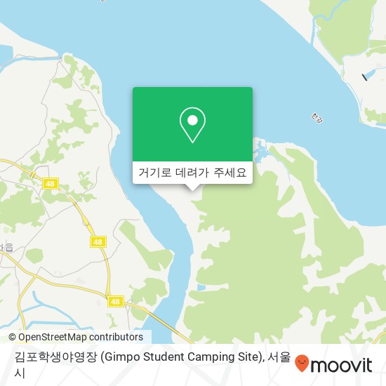 김포학생야영장 (Gimpo Student Camping Site) 지도