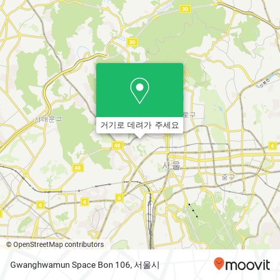 Gwanghwamun Space Bon 106 지도