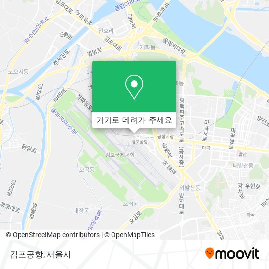 김포공항 지도