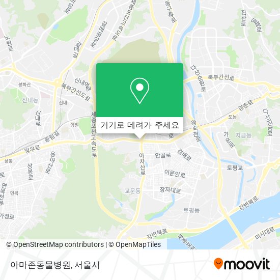 아마존동물병원 지도