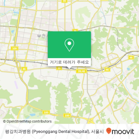 평강치과병원 (Pyeonggang Dental Hospital) 지도