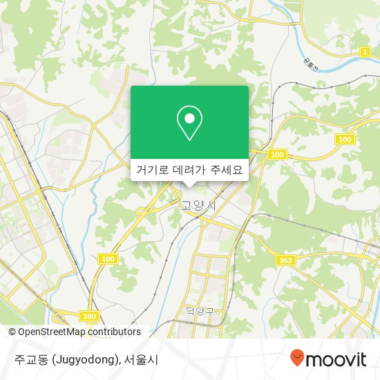 주교동 (Jugyodong) 지도