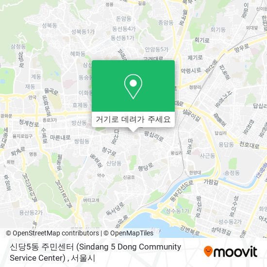 신당5동 주민센터 (Sindang 5 Dong Community Service Center) 지도