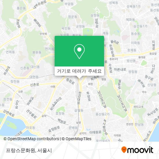 프랑스문화원 지도