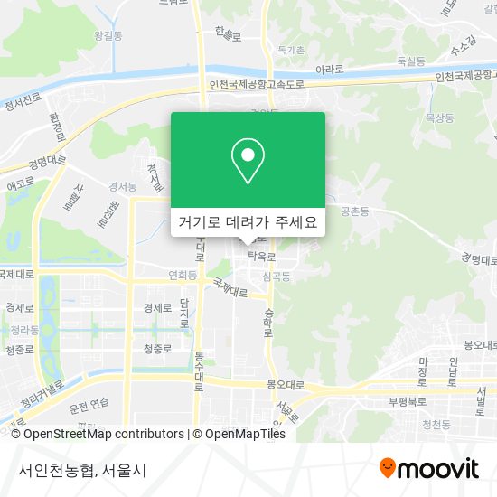 서인천농협 지도
