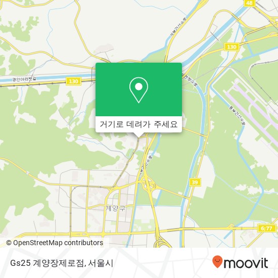 Gs25 계양장제로점 지도