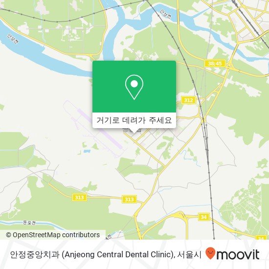 안정중앙치과 (Anjeong Central Dental Clinic) 지도