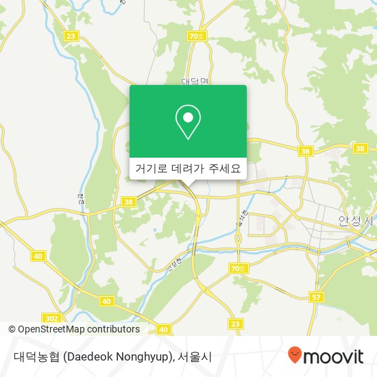 대덕농협 (Daedeok Nonghyup) 지도