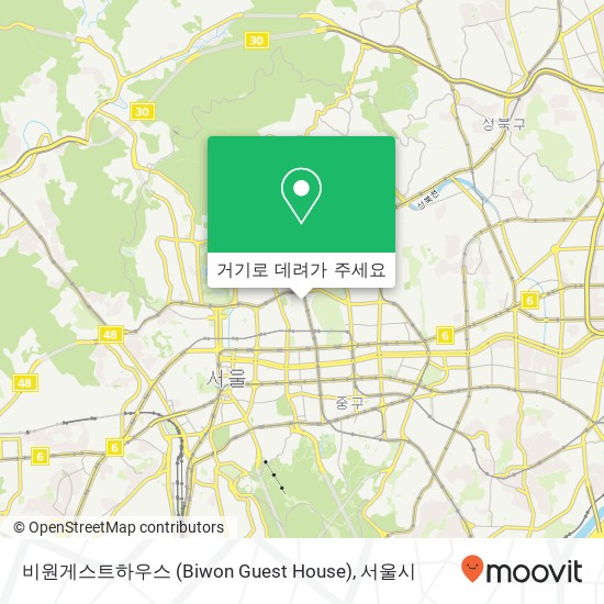 비원게스트하우스 (Biwon Guest House) 지도